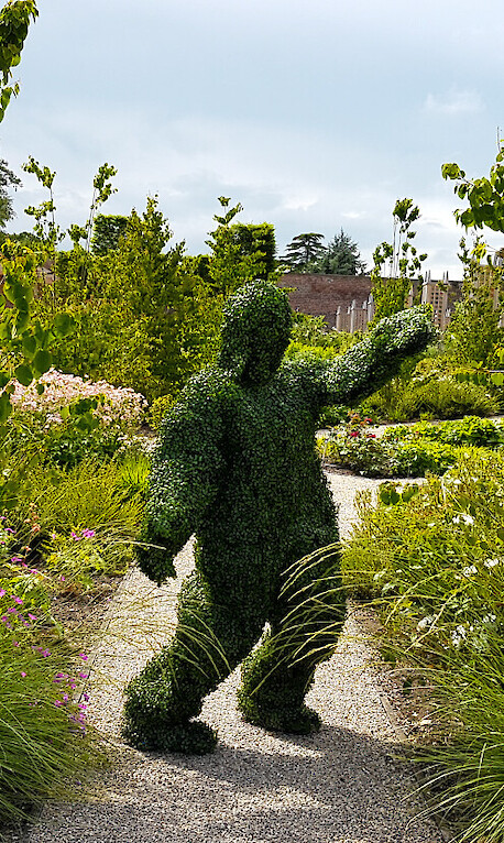 enchanted woodland human statue