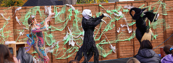 hire halloween pnto circus show london